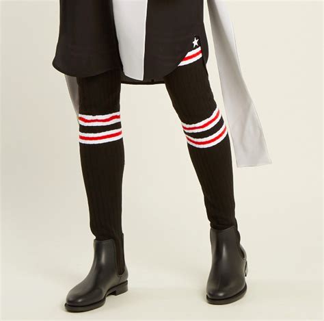 givenchy over the knee sock boot|givenchy over the knee.